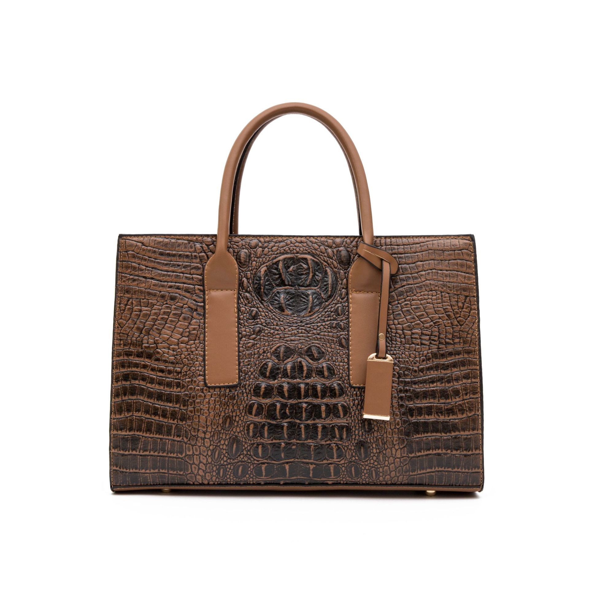 Ladies Vintage Crocodile Handbag  A7