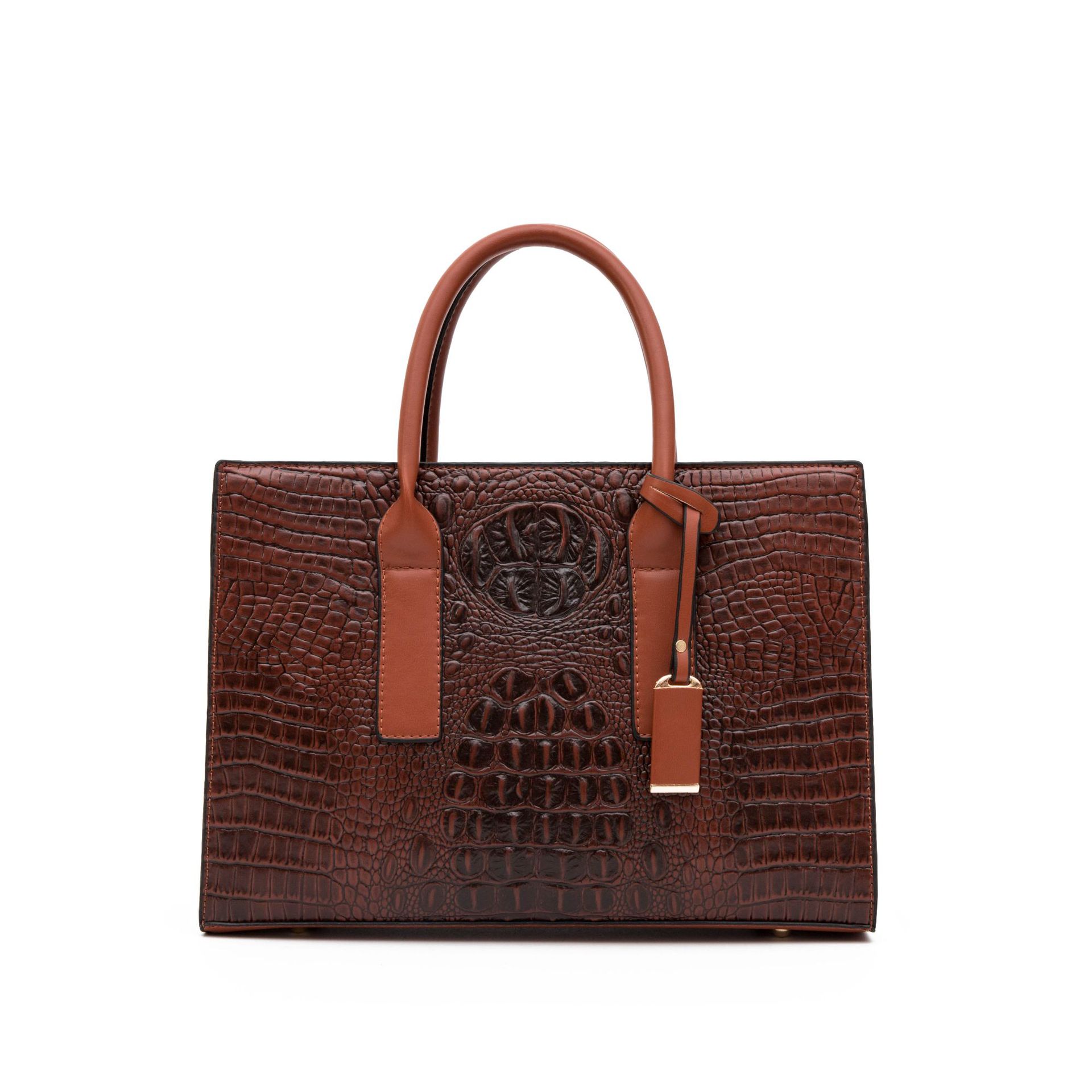 Ladies Vintage Crocodile Handbag  A7