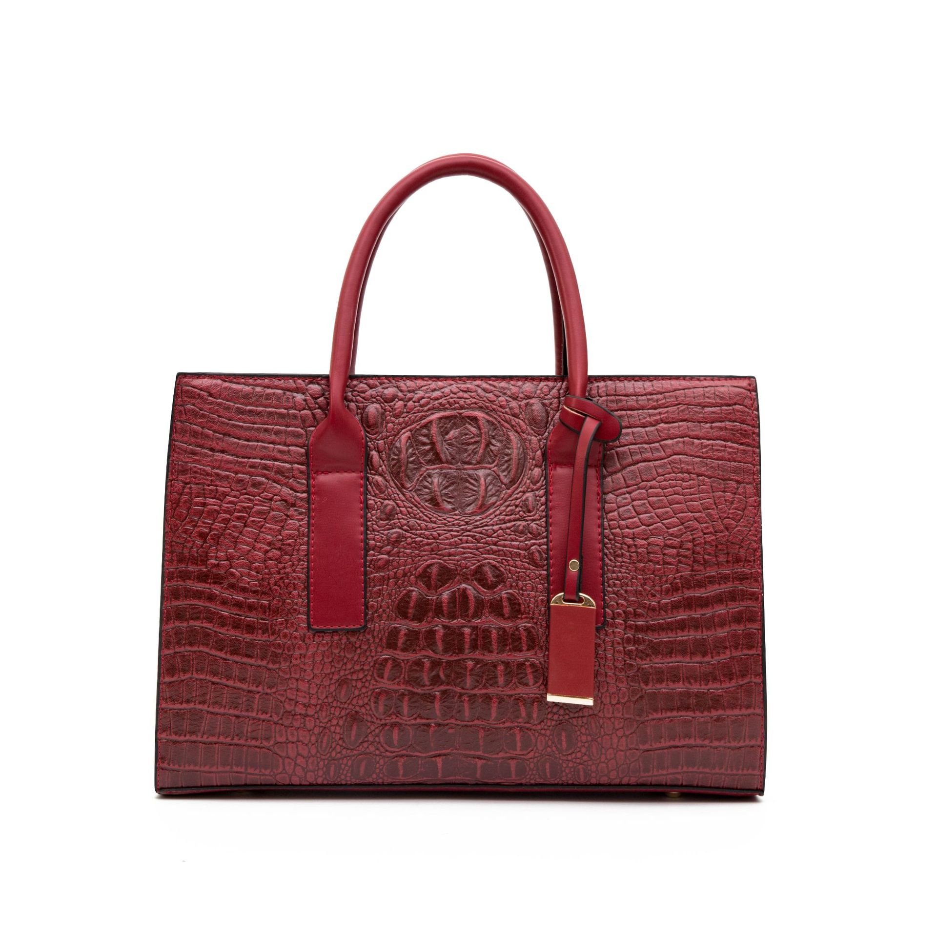 Ladies Vintage Crocodile Handbag  A7