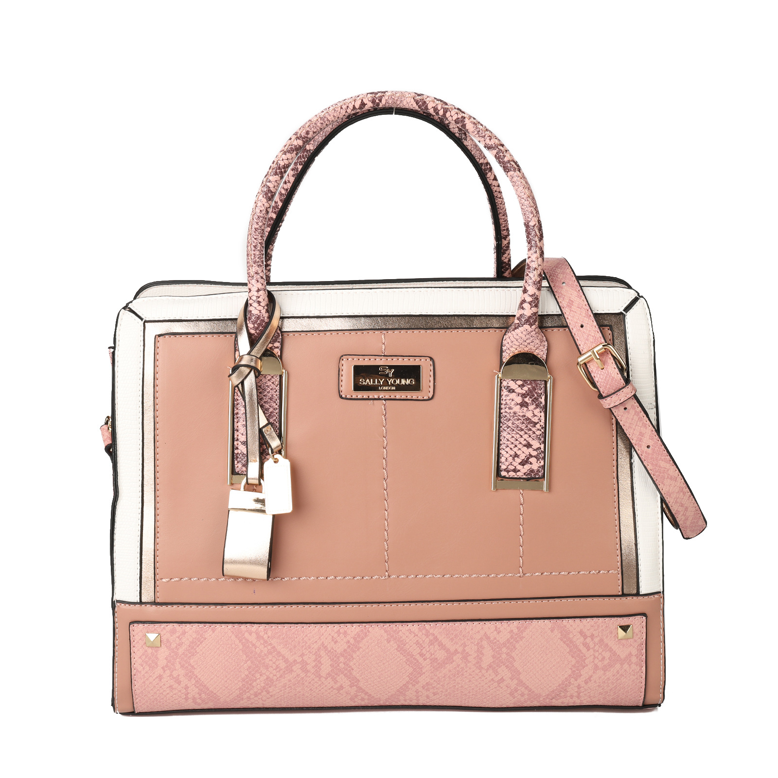 Large Capacity Color Contrast Retro Women's Bag  A5