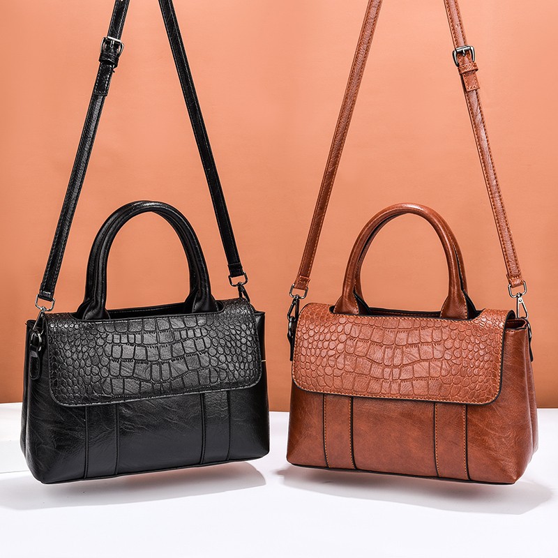 Retro Texture Handbag  A9