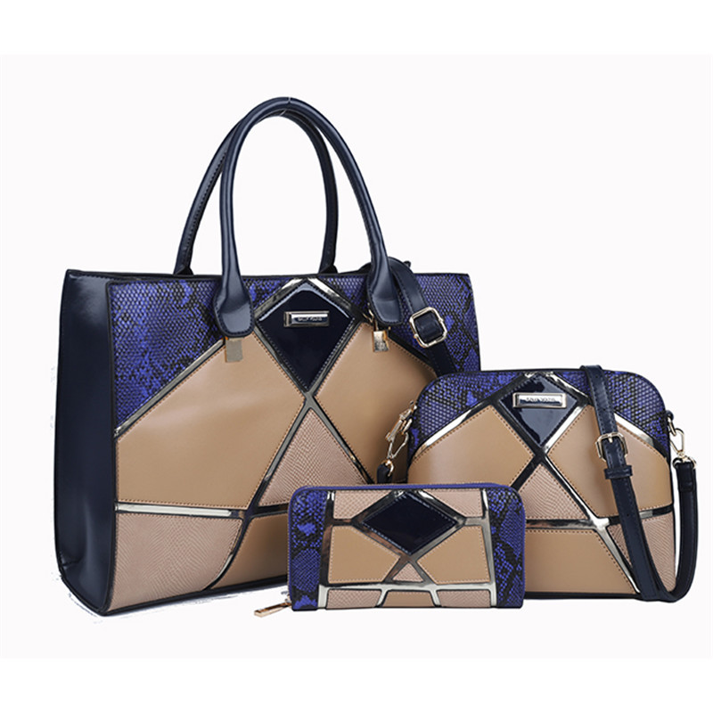 Trend Stitching Large Capacity Handbag  A4