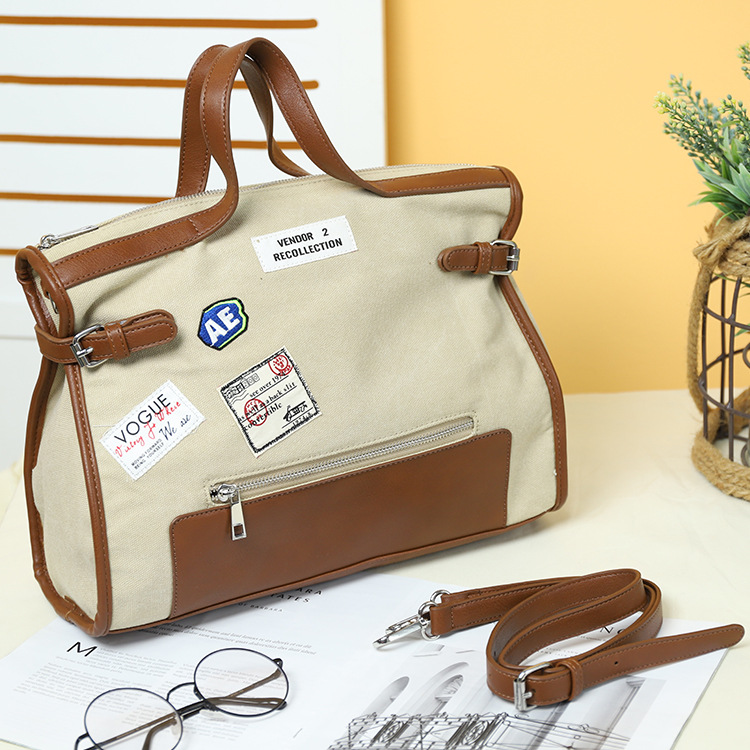 Trendy Oxford Vintage Canvas Bag A22