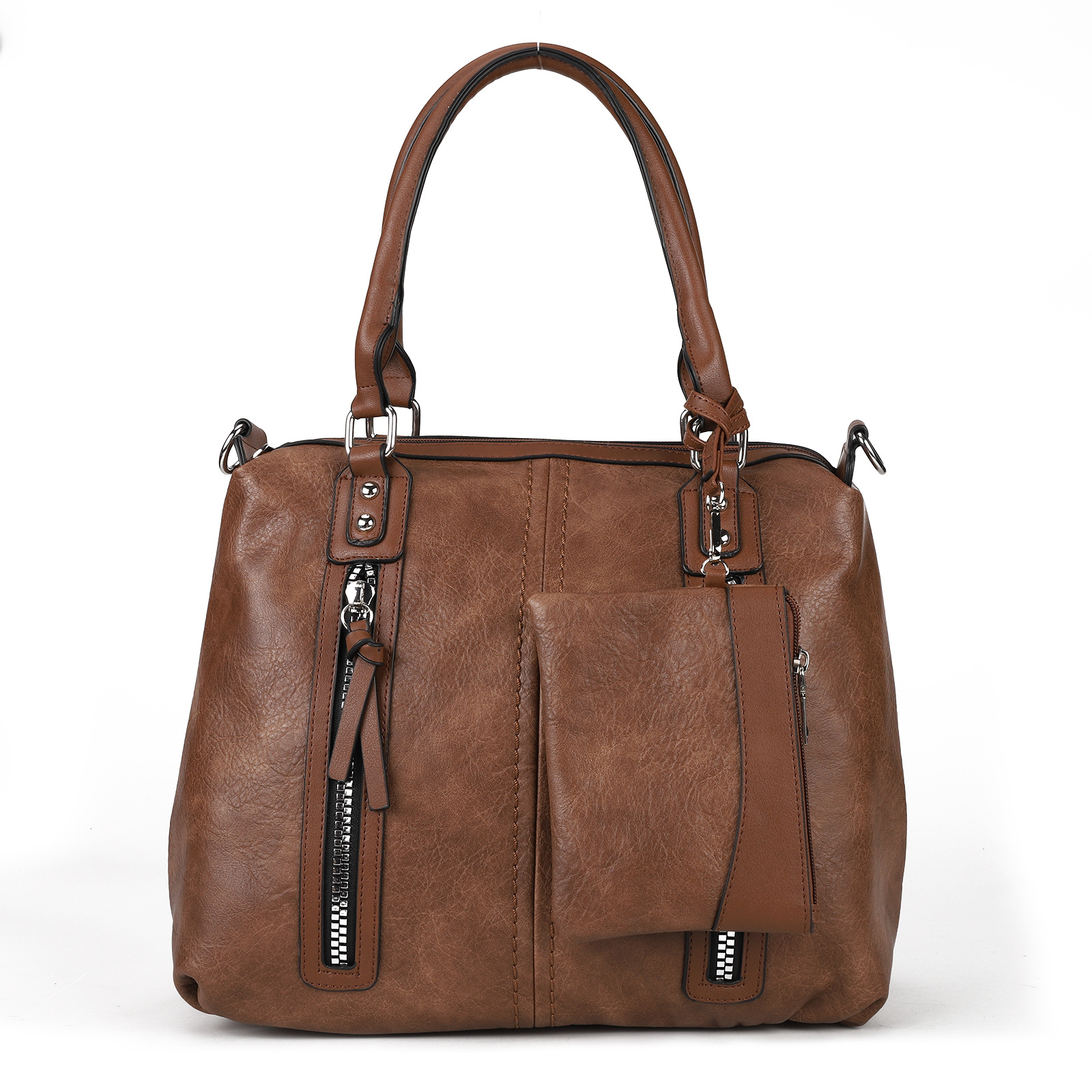 Niche Design Two-Piece Messenger Bag A21