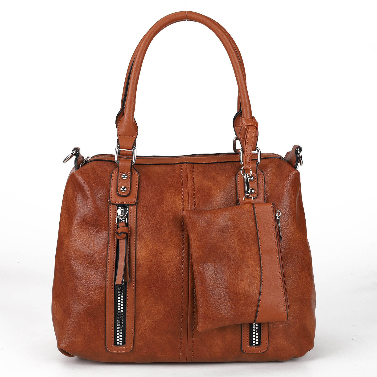 Niche Design Two-Piece Messenger Bag A21