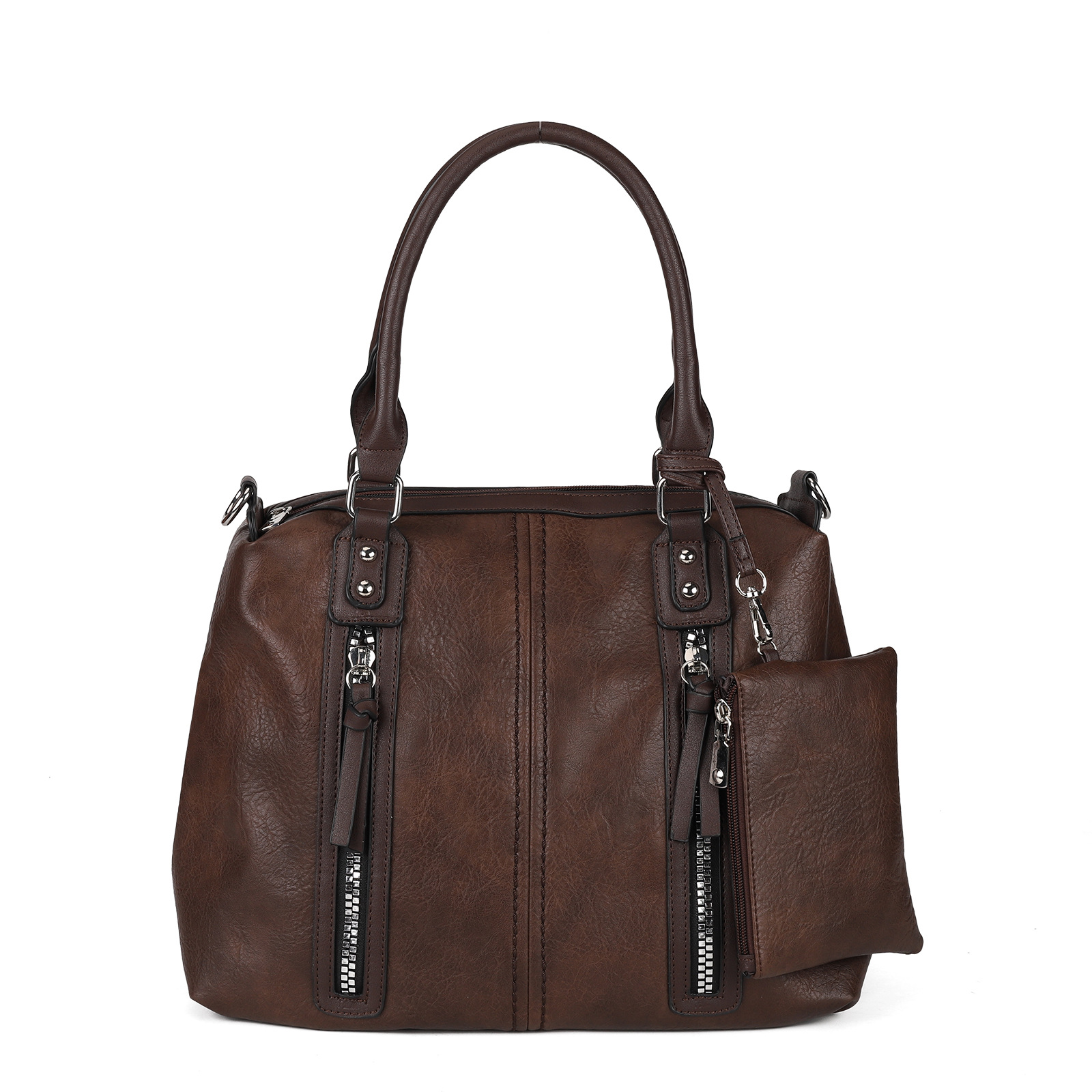 Niche Design Two-Piece Messenger Bag A21