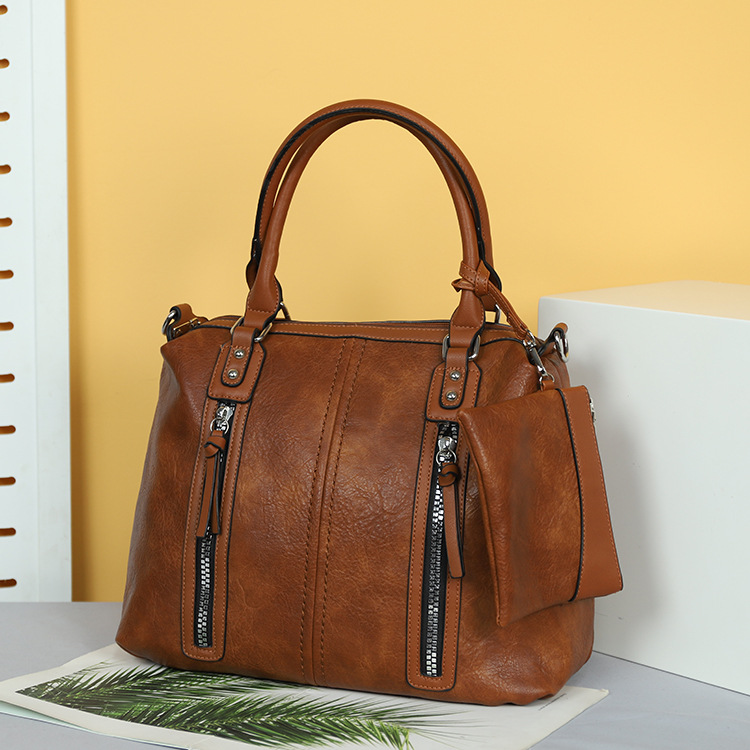 Niche Design Two-Piece Messenger Bag A21