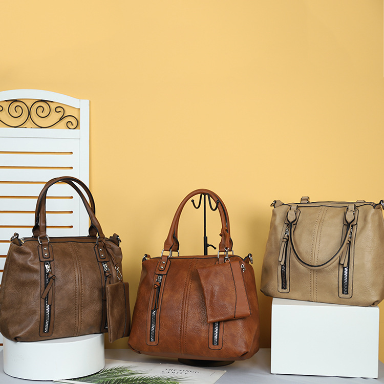 Niche Design Two-Piece Messenger Bag A21