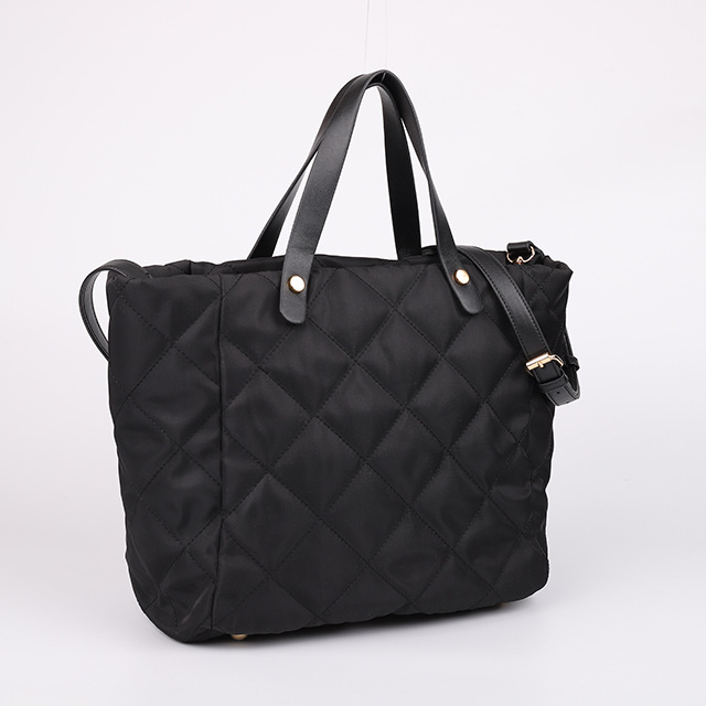 Niche Rhombic Canvas Commuter Women's Bag A25