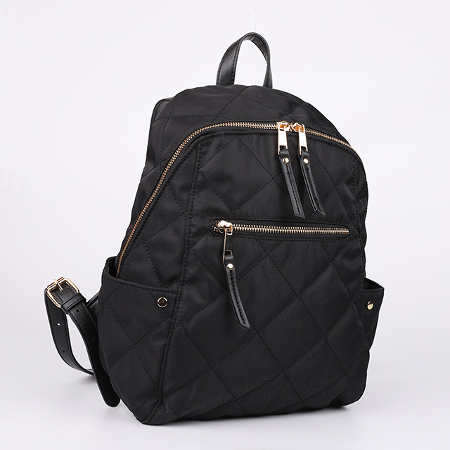 Niche Rhombic Canvas Commuter Women's Bag A25