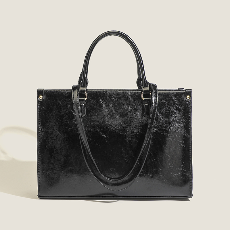 Simple Fashion All-Match PU Leather Handbag  A27