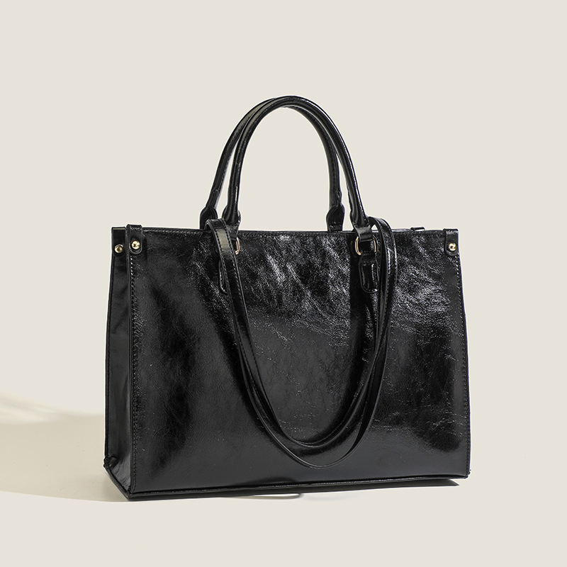 Simple Fashion All-Match PU Leather Handbag  A27