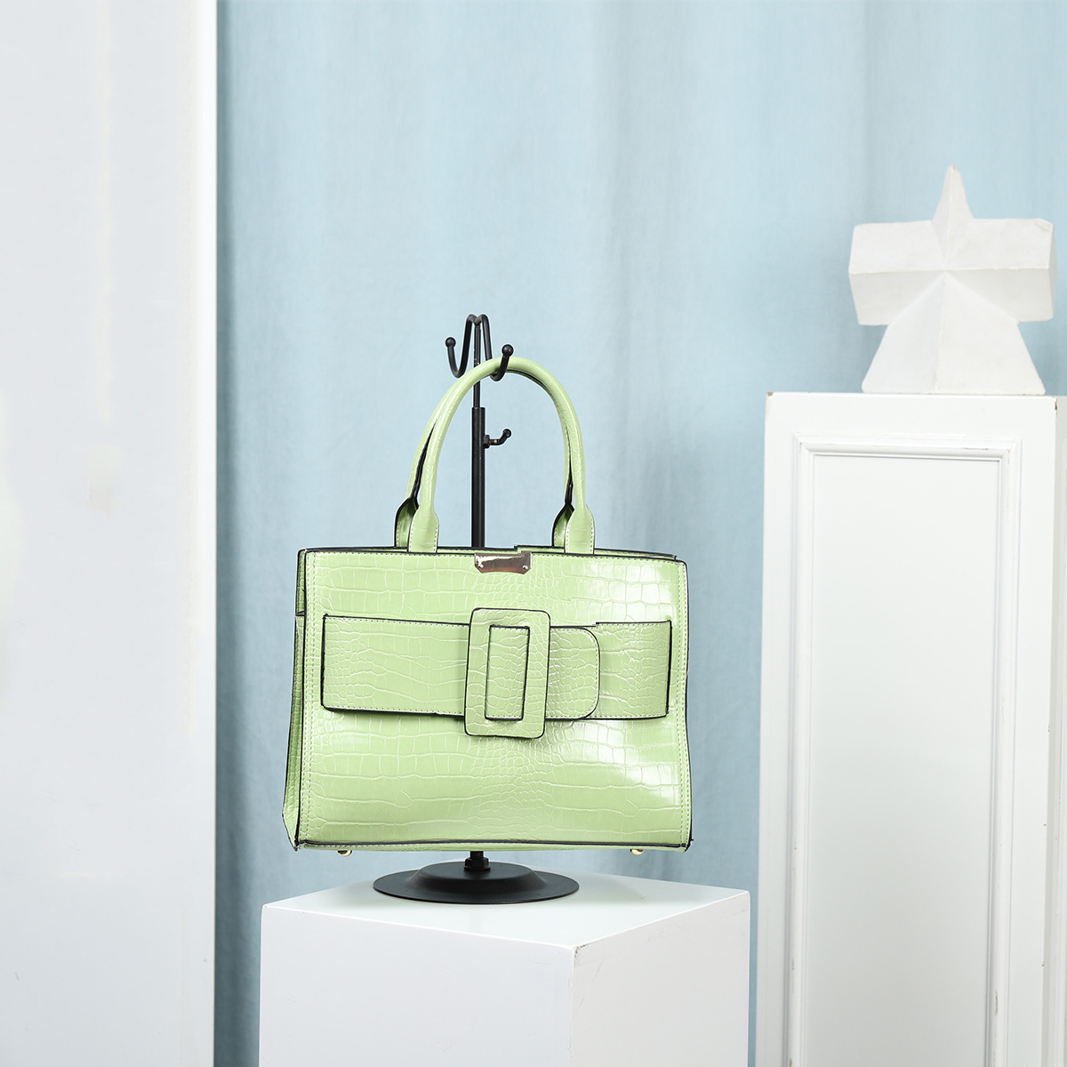 Stone Pattern Large Capacity Ladies Tote Bag A59