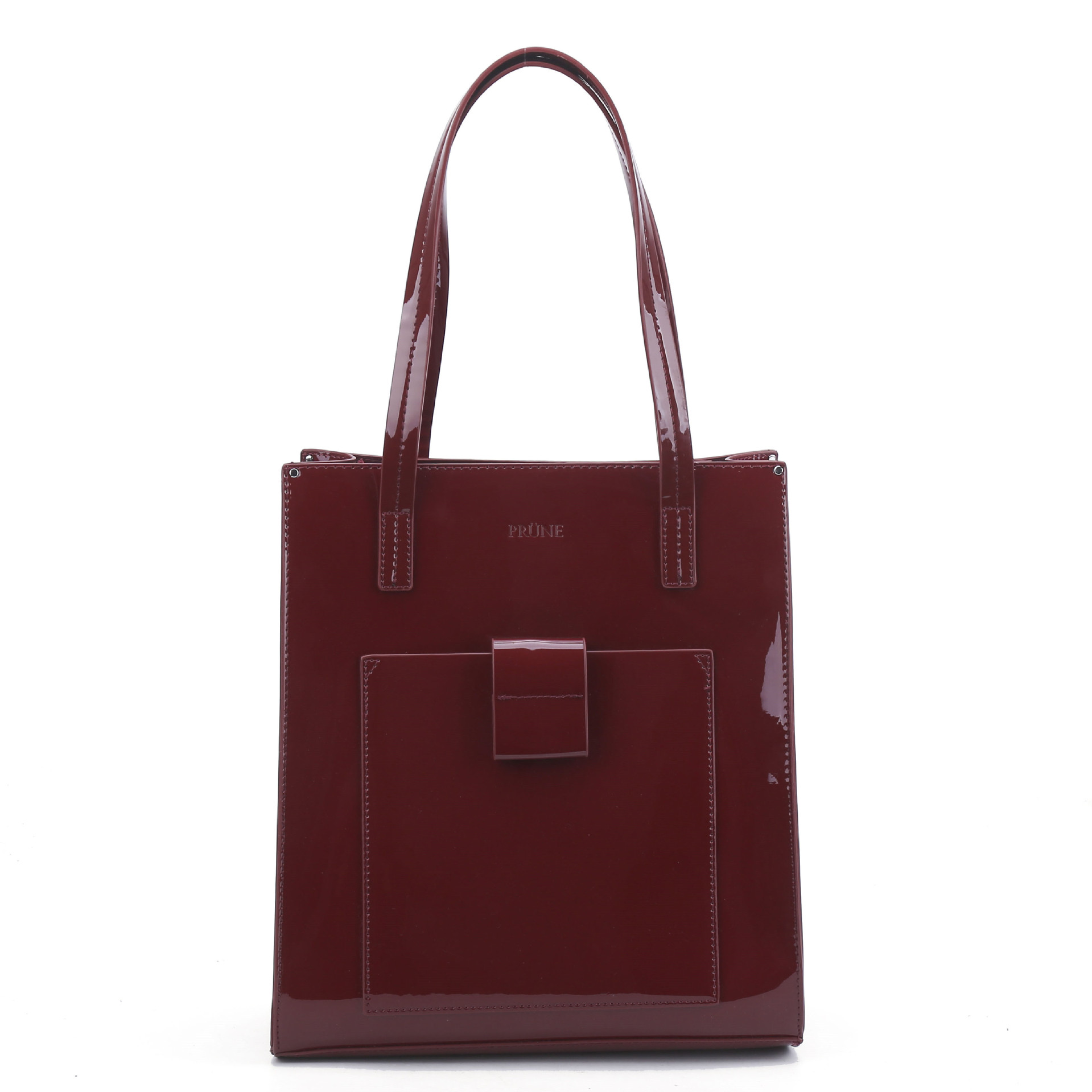 Trendy Patent Leather Shiny Shoulder Bag A34 