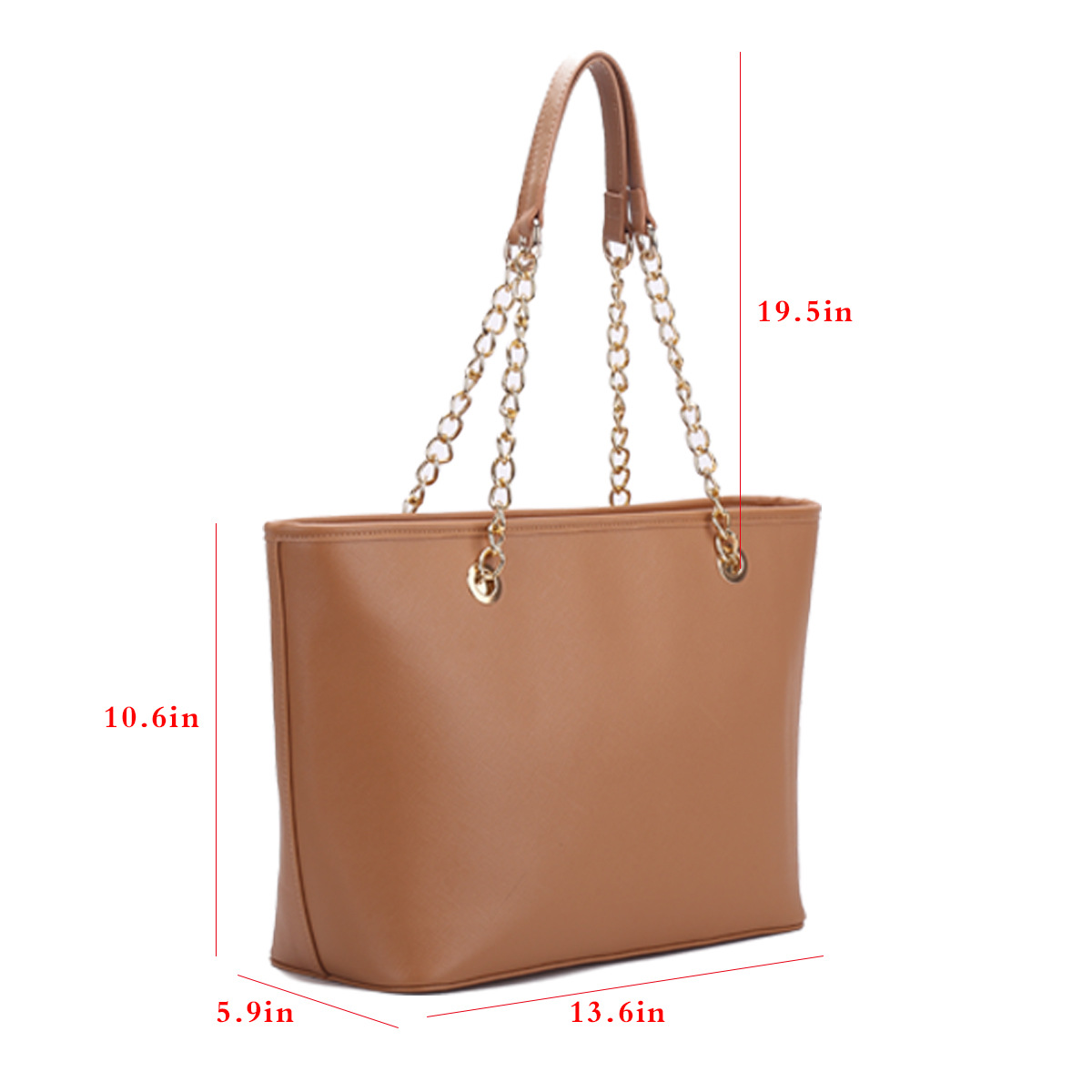 Trendy PU Leather Special Price Tote Bag A40