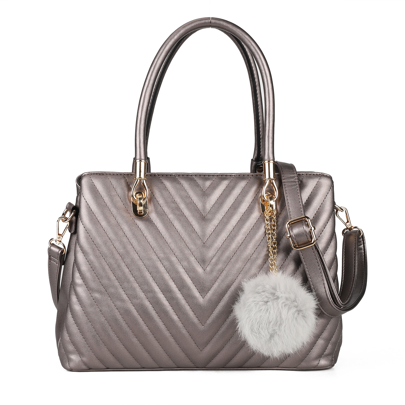Trendy Texture Ladies Handbag A36