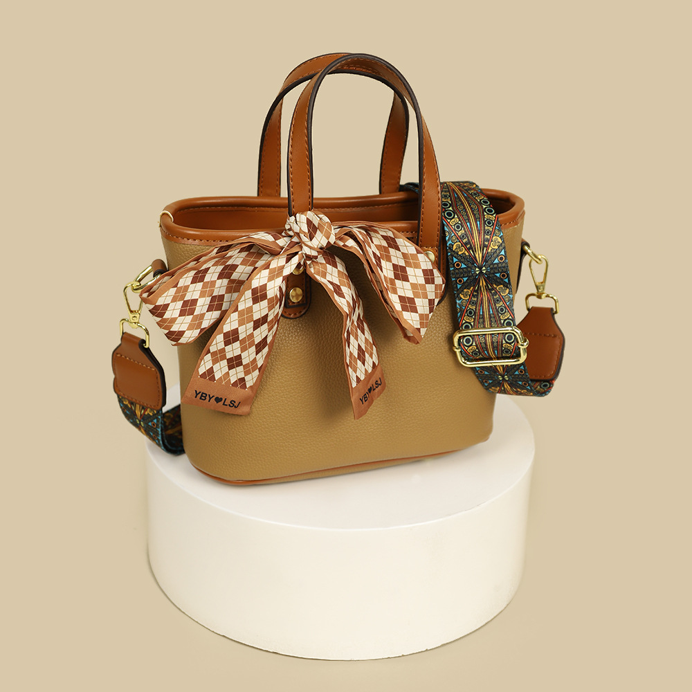 Women's Retro Ribbon Handbag A52