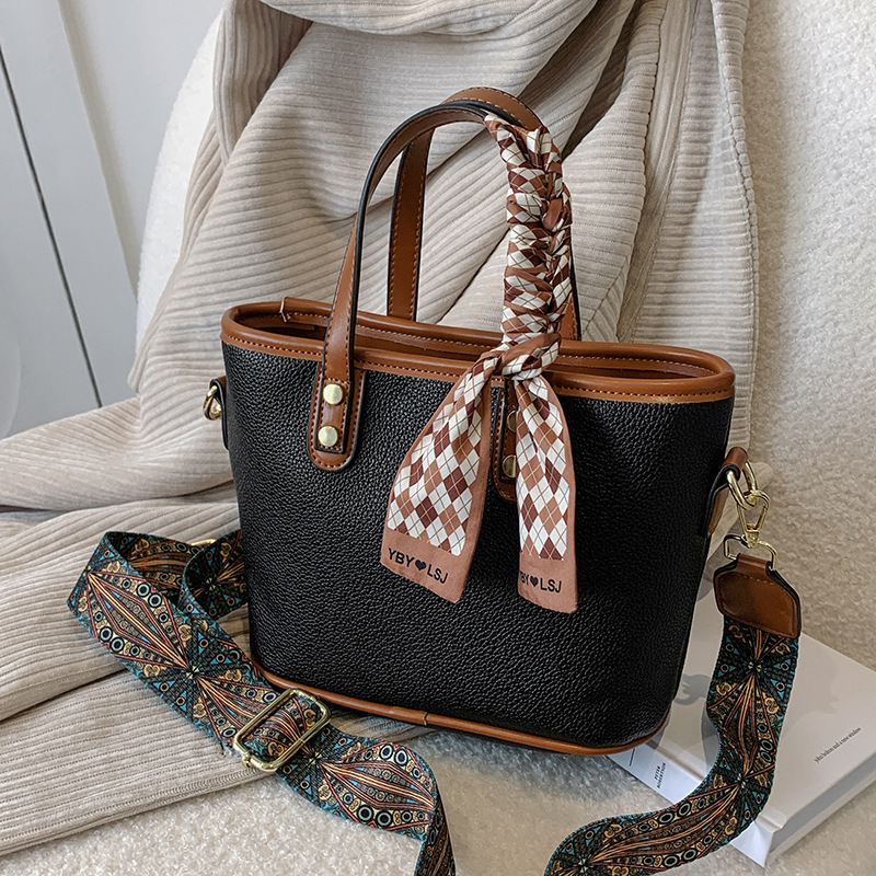 Women's Retro Ribbon Handbag A52