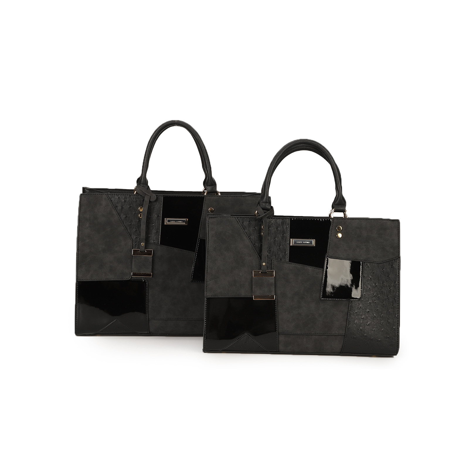 Women's Single Shoulder Trendy Splicing Handbag A41