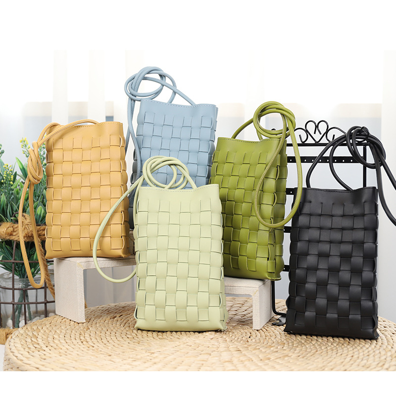 Fresh and Niche Crossbody All-Match Women's Woven Bag A71