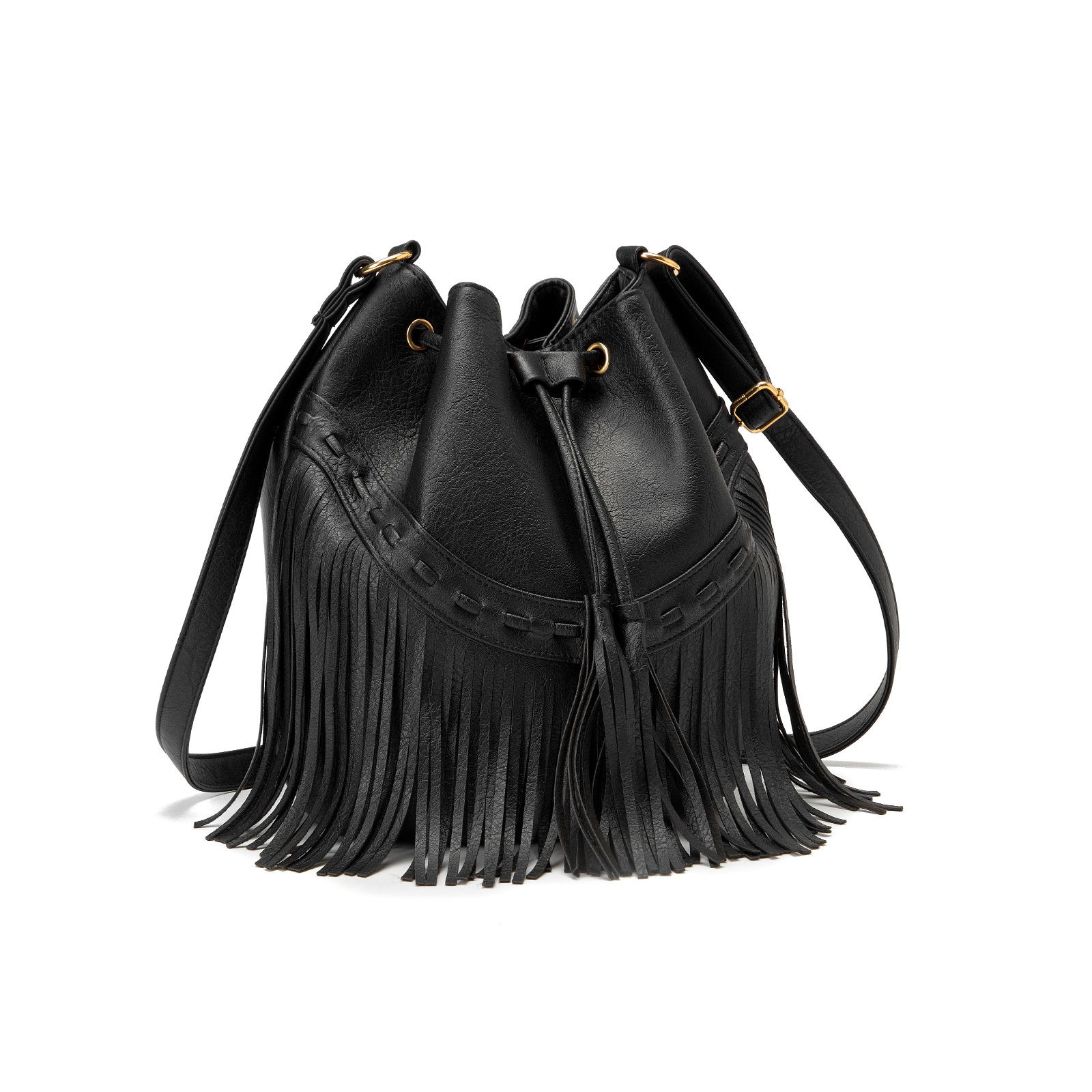 Tassel Bucket Bag Ladies Messenger Bag A65