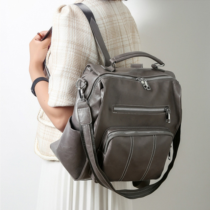 Large Capacity Travel Retro Backpack A106