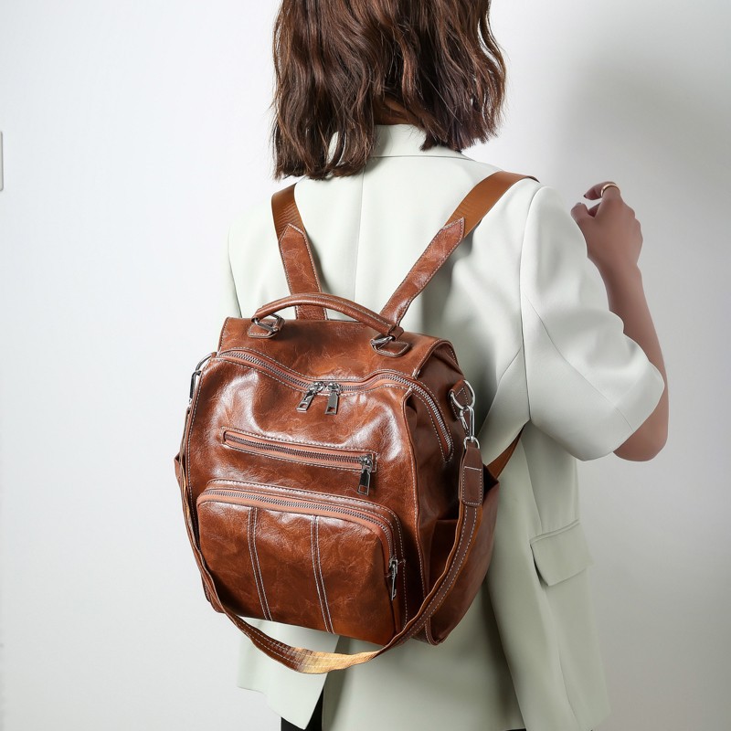 Large Capacity Travel Retro Backpack A106