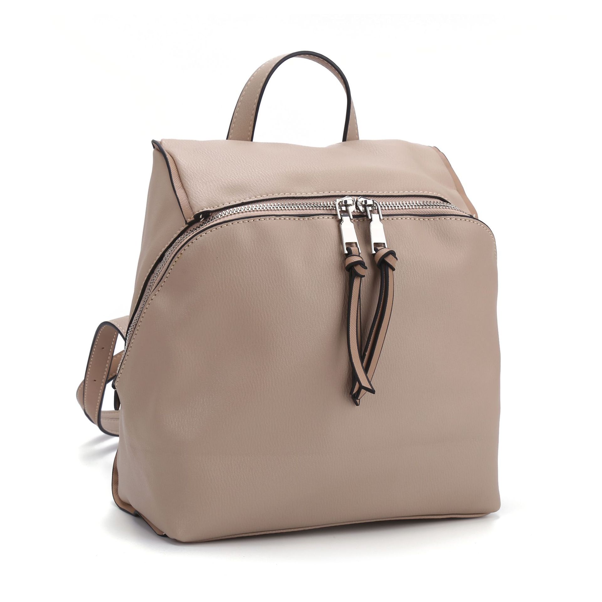 PU Soft Leather Leisure Travel Backpack A114