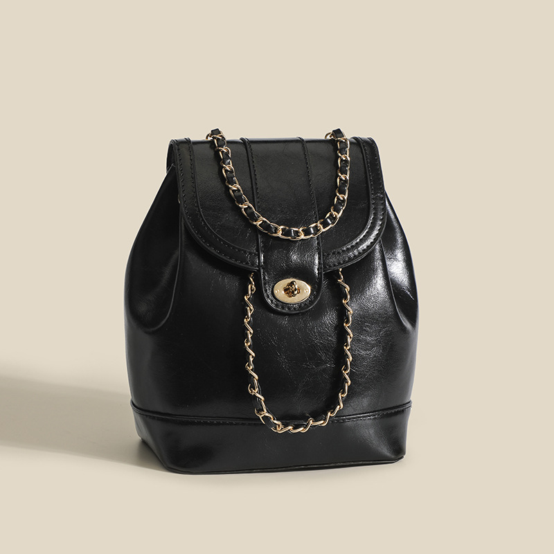 Woven Simple Vintage Backpack A100