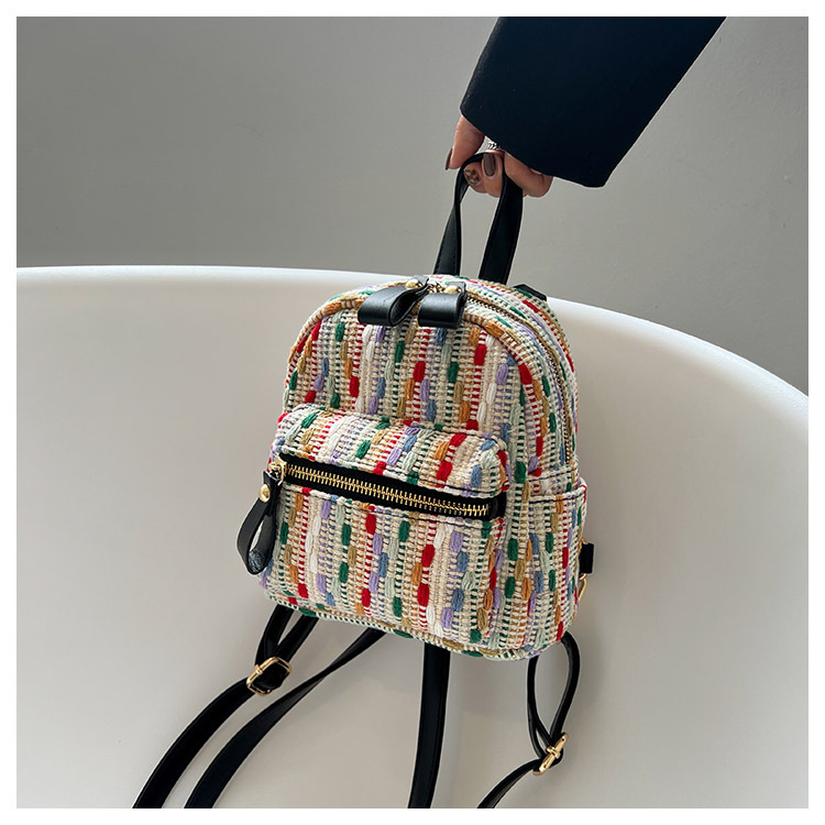 Woven Vintage Backpack A99