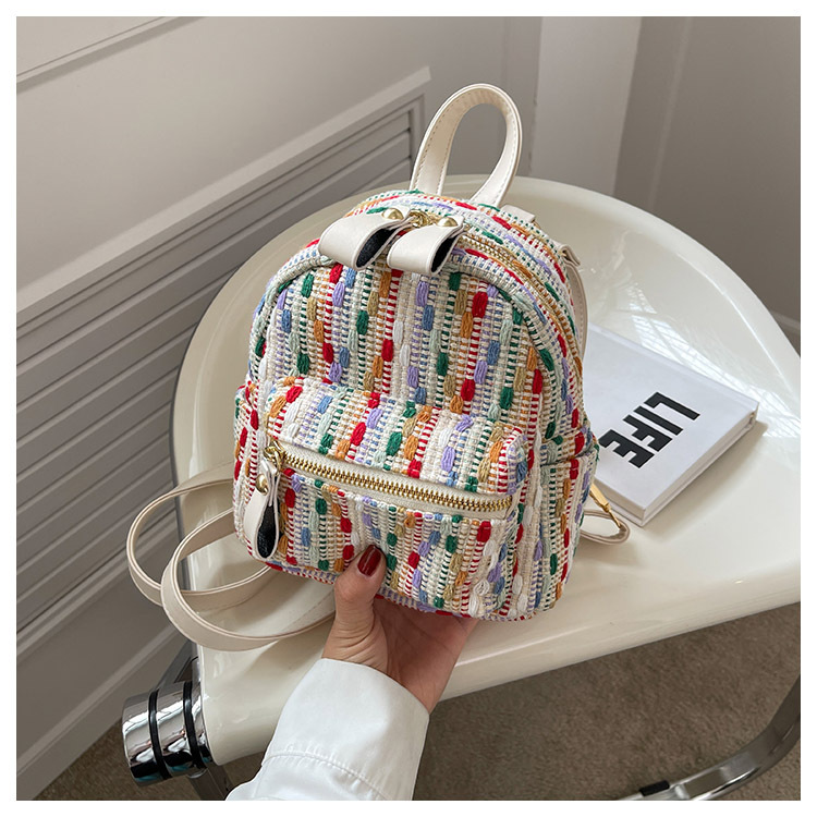 Woven Vintage Backpack A99
